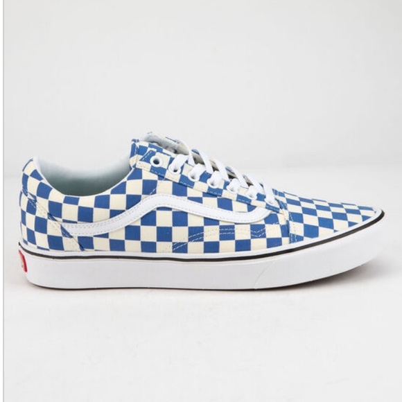 vans old skool comfycush blue